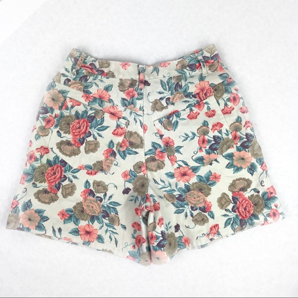 Vintage High Waisted Shorts Index By Melrose - Picture 4 of 6